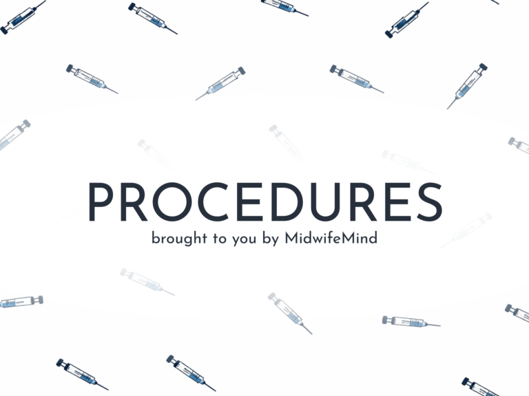 Procedures